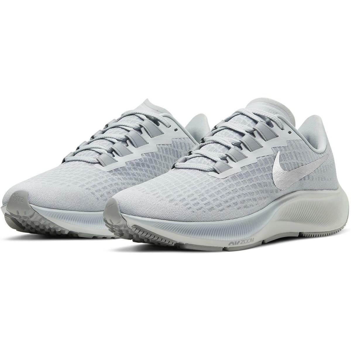 NIKE Women's Air Zoom Pegasus 37 Shoes, Pure Platinum